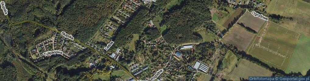 Zdjęcie satelitarne Boczna ul.